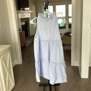 Pomander Place light blue dress
